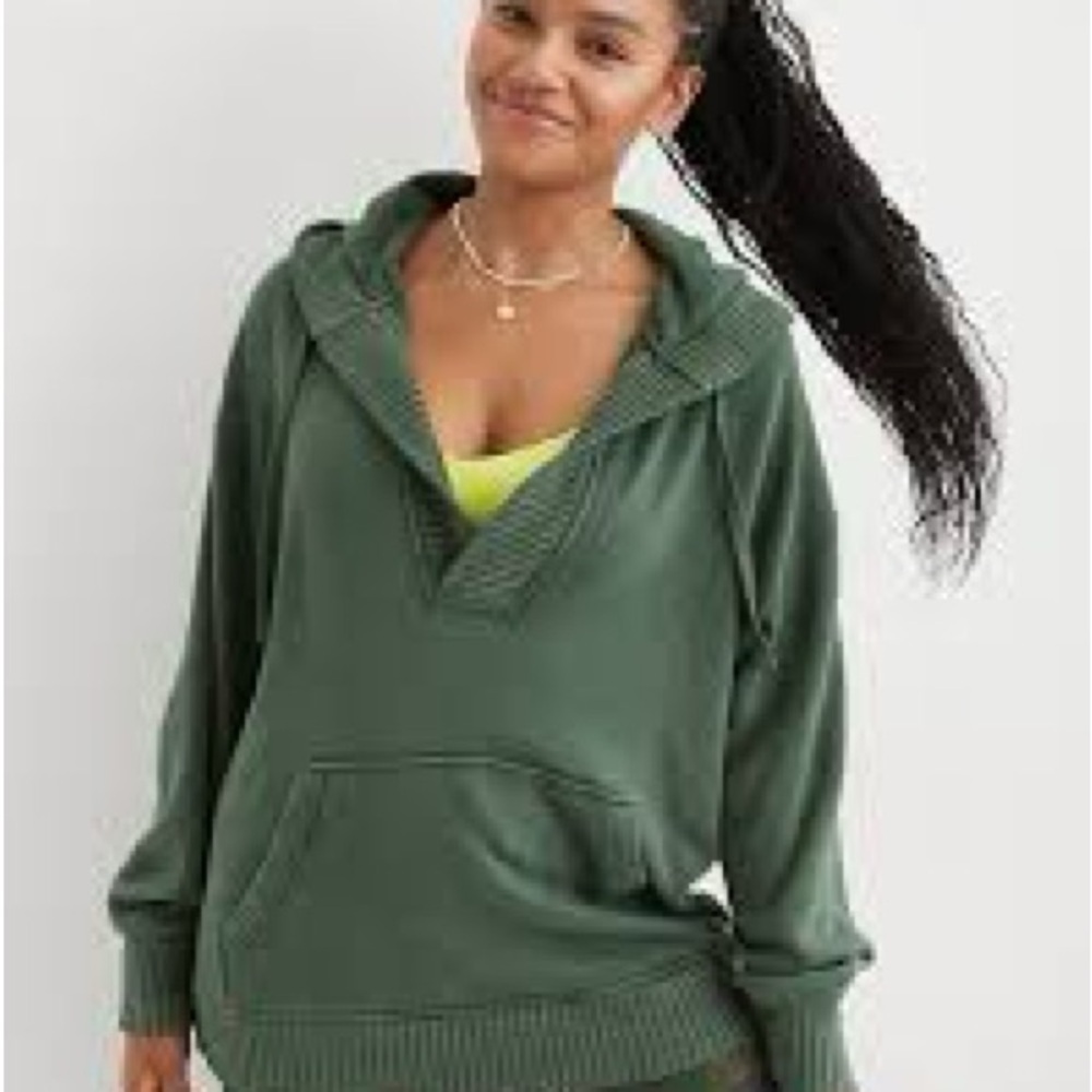Aerie Down to Earth Henely Sweater